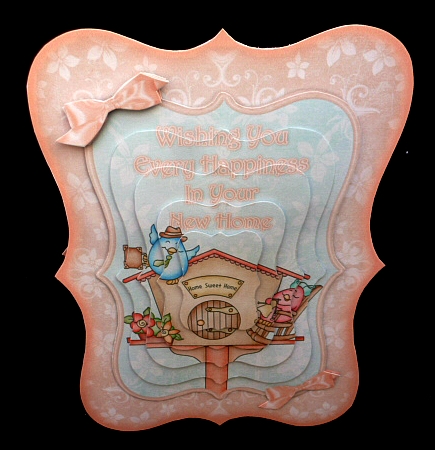 New Home Bracket Shaped Card Kit by Diane  Hitchcox