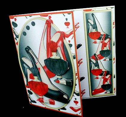 ShoesnThings Asymmetric Card Kit by Diane  Hitchcox