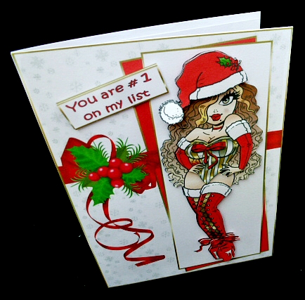 Xmas hottie number 1 on the list by Diane  Hitchcox
