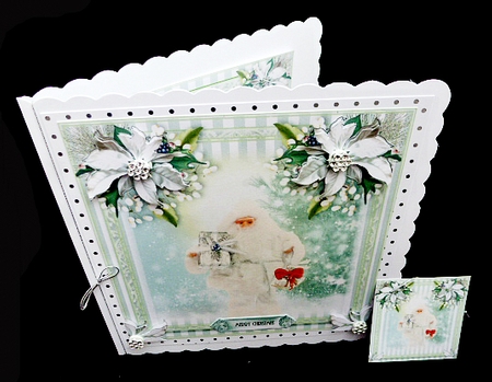 Bringing The Presents Card Front Kit  by Diane  Hitchcox