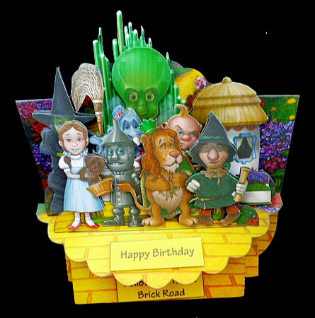 Wizard Of Oz 3D Shelf Card Kit by Diane  Hitchcox
