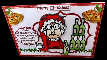 Gus is full of Christmas spirit  by Diane  Hitchcox