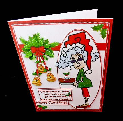 Stella and her Christmas miracle quick card by Diane  Hitchcox