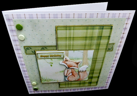 3 Page Fox Mini Kit by Diane  Hitchcox