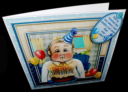 Too Many Candles not Enough Cake by Diane  Hitchcox