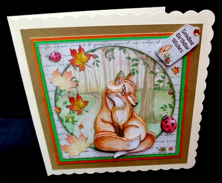 The Forest Foxes by Diane  Hitchcox