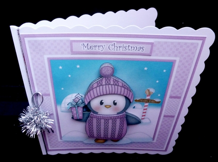 Cosy Penguin Mini Kit by Diane  Hitchcox