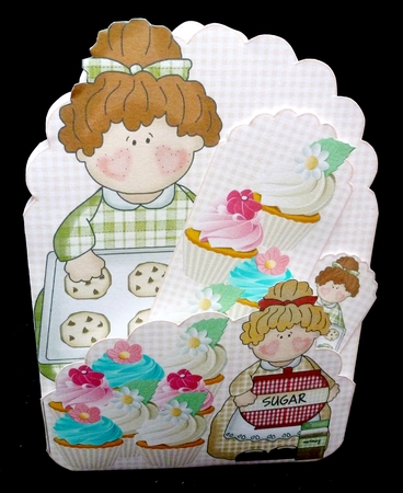 Pocket Tag Card - Baking Day by Diane  Hitchcox