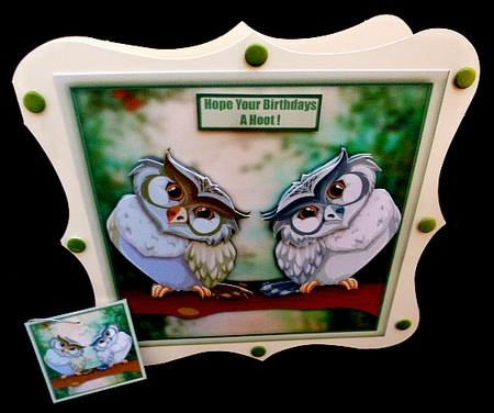 Whooooos Having A Birthday Mini Kit by Diane  Hitchcox