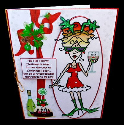 Rita the cost of Christmas quick card by Diane  Hitchcox
