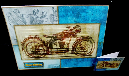 Vintage Bike Mini Kit by Diane  Hitchcox