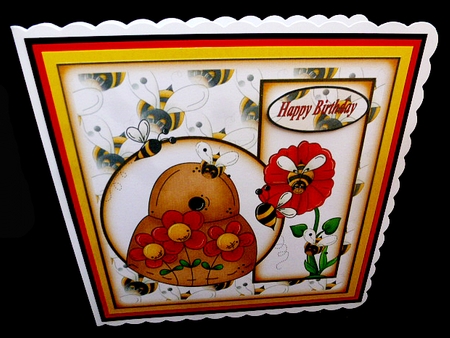 bee home by Diane  Hitchcox