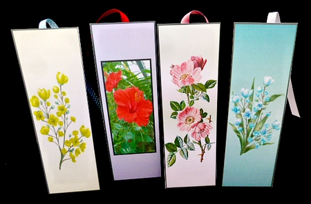 flower bookl marks by Diane  Hitchcox