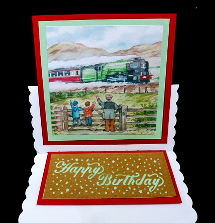 Trinitage - Railway Children by Diane  Hitchcox