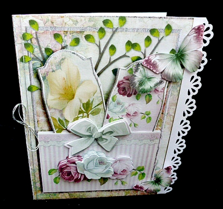 Vintage Tags Topper Card Kit 1167 by Diane  Hitchcox
