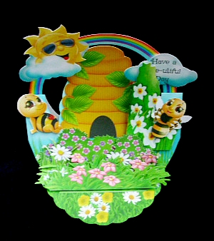 Whats the Buzz? Rock the Shelf Card & Gift Bag Kit by Diane  Hitchcox