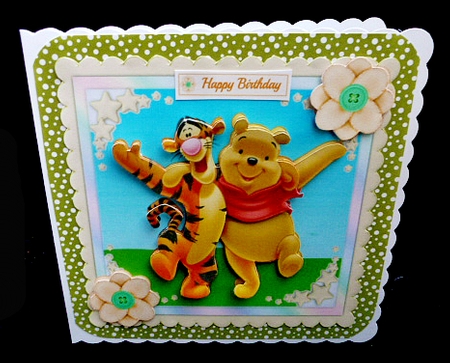 Bear & Tiger Friends 8x8 Mini Kit by Diane  Hitchcox