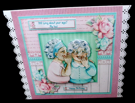 Still Lying about your age...Me Too! by Diane  Hitchcox
