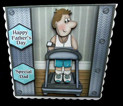 Treadmill Dave Mini Kit Birthday/Fathers Day by Diane  Hitchcox
