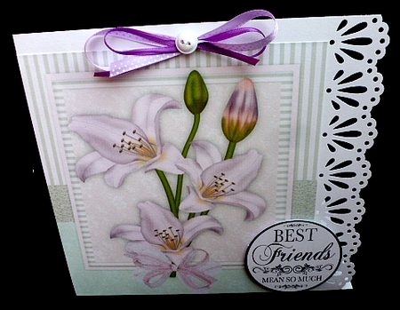 Beautiful Lilies 3 by Diane  Hitchcox