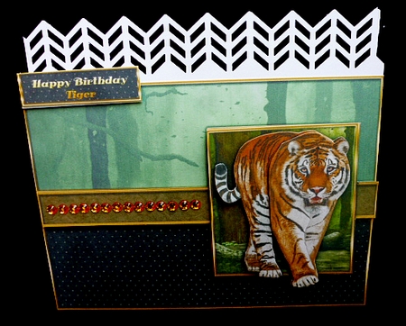 Tiger A5 3 Page Mini KIt by Diane  Hitchcox
