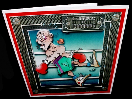 Hope Your Birthday Is A Knockout Mini Kit by Diane  Hitchcox