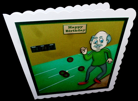 bowling king by Diane  Hitchcox