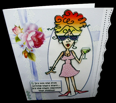 Rita and her chain reaction  by Diane  Hitchcox