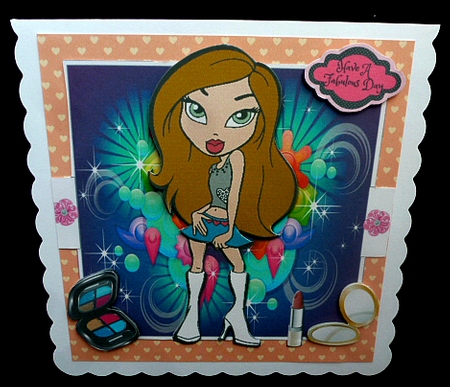 Fashion Girl 1 Mini Kit by Diane  Hitchcox