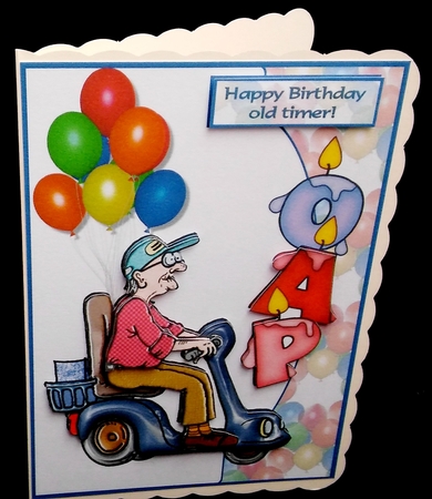 OAP on the run by Diane  Hitchcox