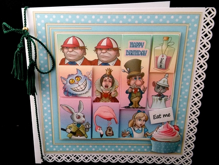 Wonderland Birthday Mini Kit by Diane  Hitchcox
