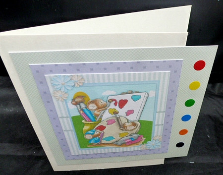 The Cute Monet Mice  by Diane  Hitchcox