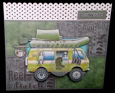 Gone Fishing Mini KIt by Diane  Hitchcox