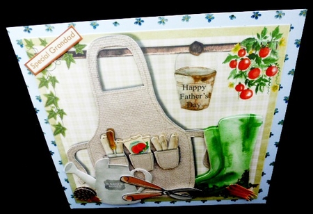 Gardening Hessian Apron Fathers Day/Birthday by Diane  Hitchcox