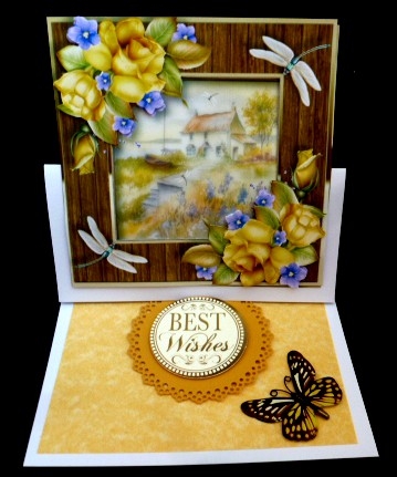 Dragonflies At The Seaside Cottage by Diane  Hitchcox