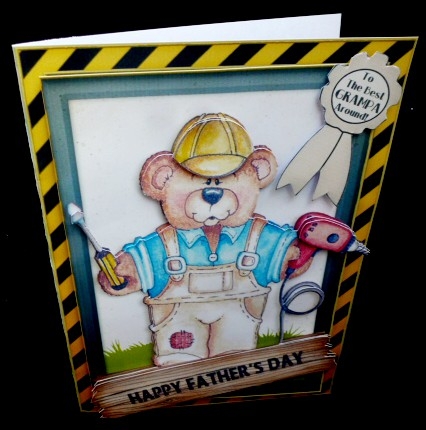 Papa Bears 6x8 Full Card Mini Kit  9 by Diane  Hitchcox