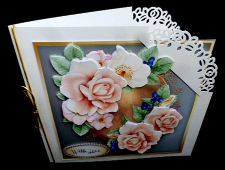 8x8 Mini Kit, Sunkissed roses and Berrys by Diane  Hitchcox