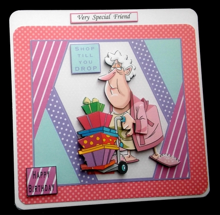 Shop Till You Drop - Decoupage by Diane  Hitchcox