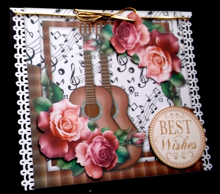 Music & Roses 4  by Diane  Hitchcox
