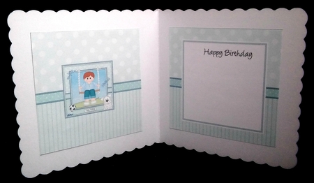 Cute Little Teen Boy is Swinging High square landscape insert by Diane  Hitchcox
