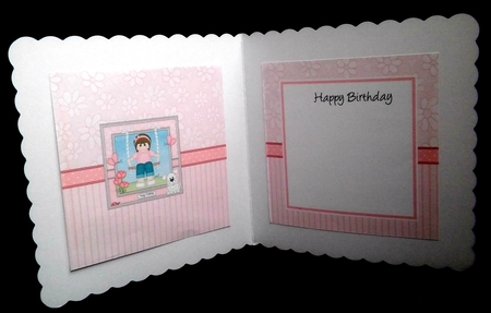 Cute Little Teen Girl is Swinging High square landscape insert by Diane  Hitchcox