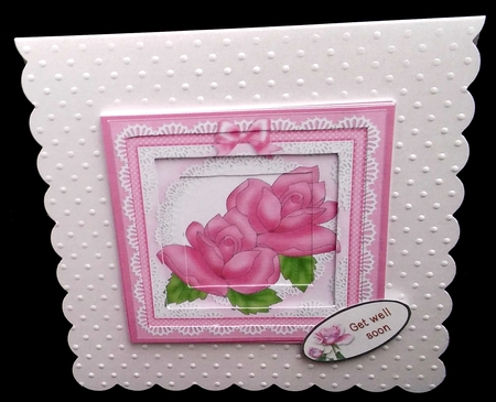 Just Roses Twisted Tunnel Topper by Diane  Hitchcox
