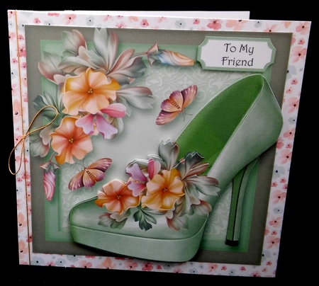 The Summer Shoe With Fleur De La Foret by Diane  Hitchcox