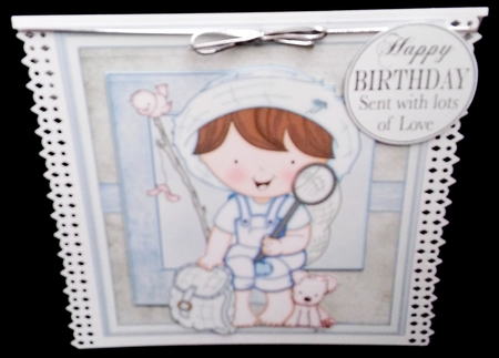 fishing boy mini kit by Diane  Hitchcox