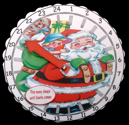 advent clock 11 by Diane  Hitchcox