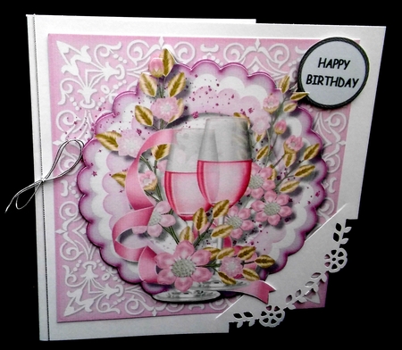 Happy Celebration , Lilac  by Diane  Hitchcox