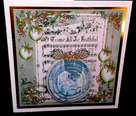 O Come All Ye Faithfull Mini Kit by Diane  Hitchcox