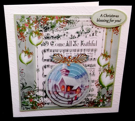 O Come All Ye Faithfull Mini Kit by Diane  Hitchcox