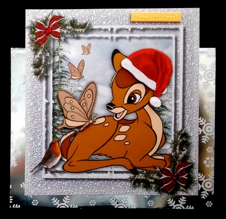 Bambi and The Christma Robin  by Diane  Hitchcox