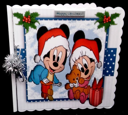 Cuddles at Christmas  by Diane  Hitchcox